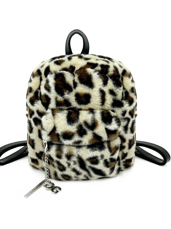 Gilda Paris Handbags - Gilda Paris Fur Mini Backpack NWT